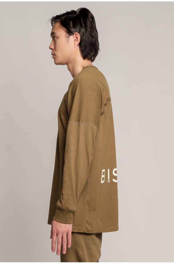 T-shirt loose military olive